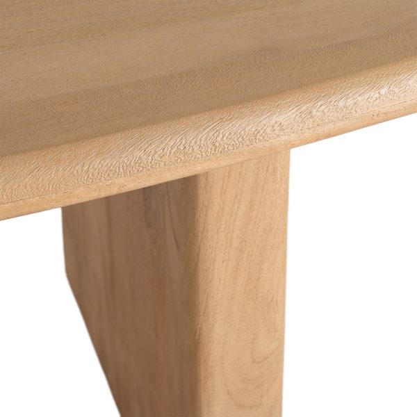 MESA COMEDOR NATURAL MADERA DE MANGO 180 X 90 X 76 CM