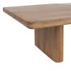 S/2 MESA CENTRO NATURAL MADERA DE MANGO 120 X 70 X 36 CM