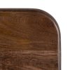 MESITA MARRÓN MADERA DE MANGO 45 X 45 X 55 CM