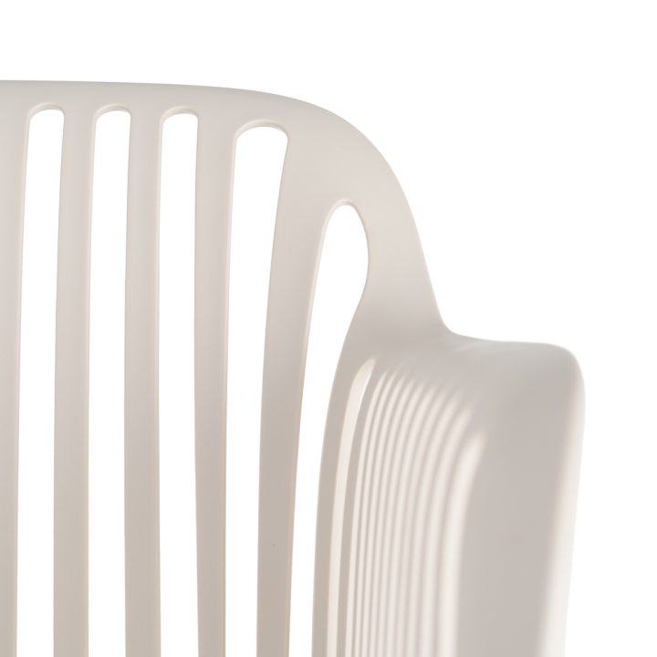 SILLA APILABLE POLIPROPILENO EXTERIOR 55 X 61 X 80 CM