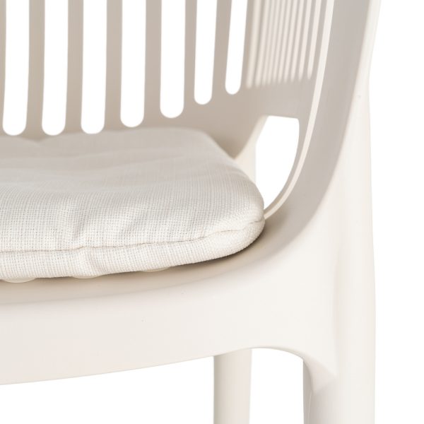 SILLA APILABLE POLIPROPILENO EXTERIOR 55 X 61 X 80 CM