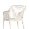 SILLA APILABLE POLIPROPILENO EXTERIOR 55 X 61 X 80 CM