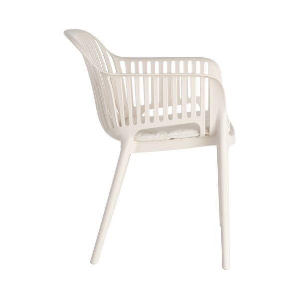SILLA APILABLE POLIPROPILENO EXTERIOR 55 X 61 X 80 CM