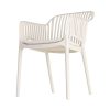 SILLA APILABLE POLIPROPILENO EXTERIOR 55 X 61 X 80 CM