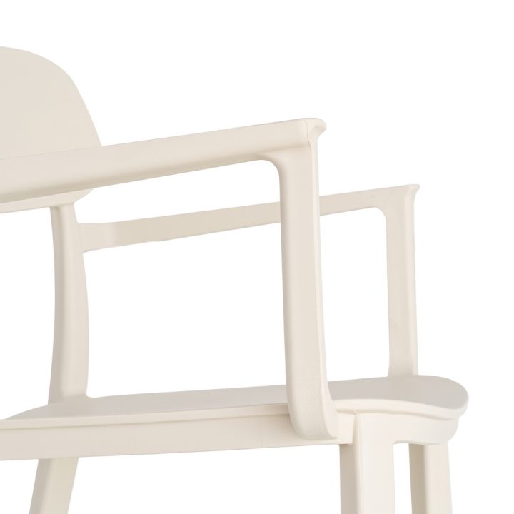 SILLA APILABLE CREMA PP CONTRACT 51,50 X 51 X 80 CM