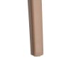 SILLA APILABLE MARRÓN PP CONTRACT 51,50 X 51 X 80 CM