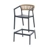 TABURETE-SILLA POLIPROPILENO CONTRACT 55,80 X 59,80 X 104,50