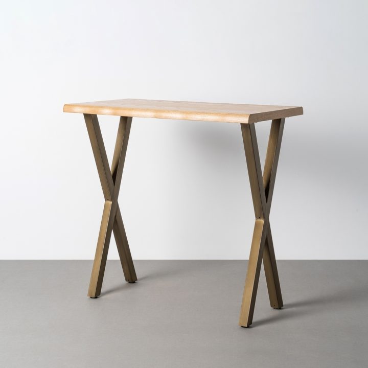 MESA ALTA DM-METAL SALÓN 110 X 60 X 106 CM
