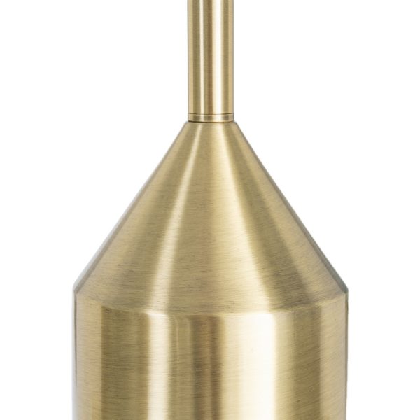 616417-04 LÁMPARA SUELO METAL ILUMINACIÓN 41 X 41 X 156 CM