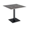 MESA GRIS PIEDRA SINTERIZADA CONTRACT 80 X 80 X 75 CM