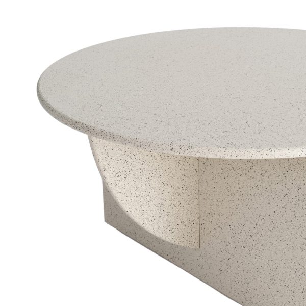MESA CENTRO BLANCO DM 80 X 80 X 42 CM