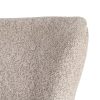 SILLÓN TAPIZADO BEIGE 78 X 77 X 72 CM