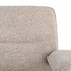 SILLÓN TAPIZADO BEIGE MADERA 97 X 86 X 80 CM