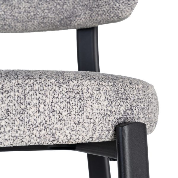 SILLA TAPIZADA METAL CONTRACT 51 X 54 X 77 CM